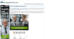 Desktop Screenshot of members.mortgagewebsuccess.com